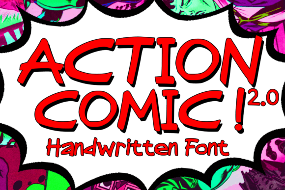 Action Comic 2.0: The Ultimate Display Font for Marketers