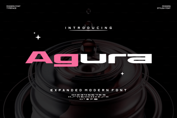 Agura Typeface for Modern Editorial Design