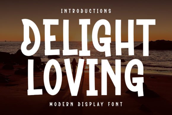 Delight Loving Font for Handmade Branding