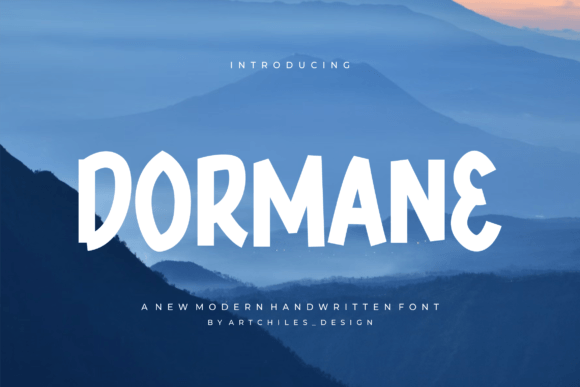 Dormane Font for Playful Web Design