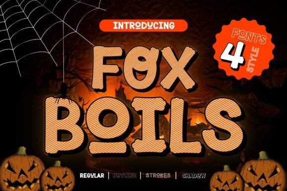 Fox Boils: A Fun Display Font for Branding