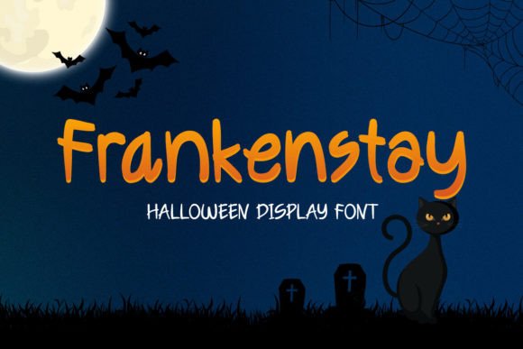 Frankenstay Typeface for Spooky Branding