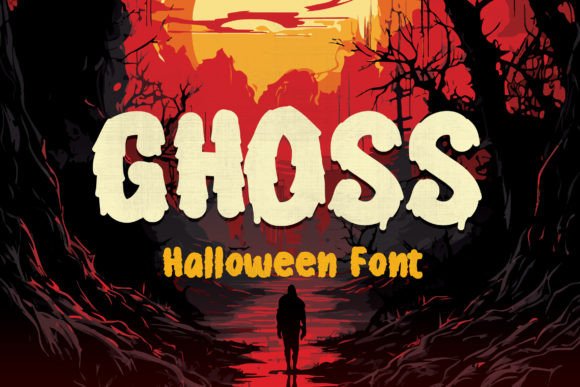 Ghoss: The Halloween Display Font for Hauntingly Stylish Campaigns