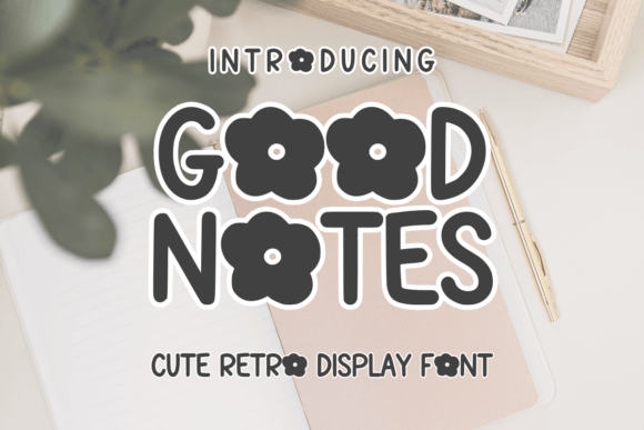 Good Notes Font Review: A Retro Display Gem