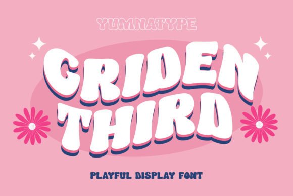 Griden Third: A Bold Display Typeface for Impact