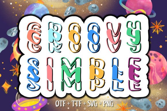 Groovy Simple: A Vibrant Display Font for Modern Campaigns