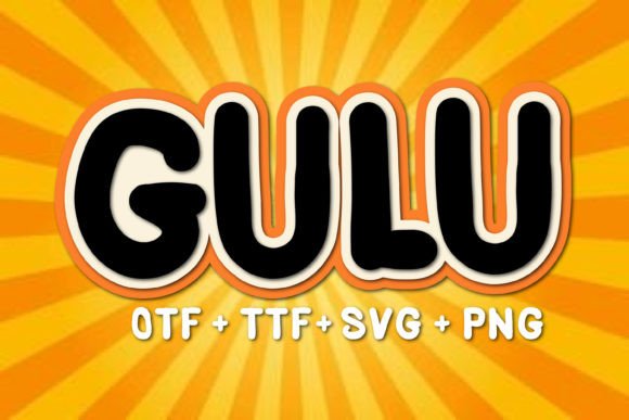 Gulu Font Review: A Vibrant Display Typeface