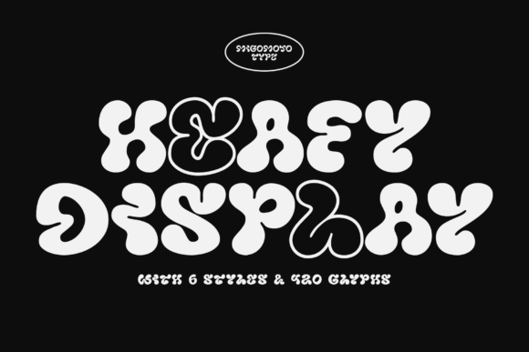 Heafy Groovy: A Bold Display Font for Web Design