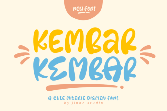 Kembar Display Font for Editorial Design