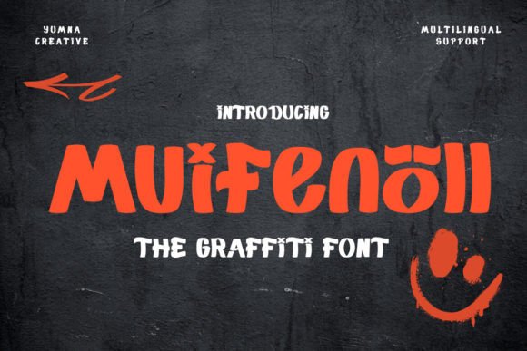 Muifenoll Typeface for Bold Campaign Design