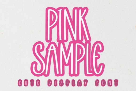 Pink Sample Font: Elegant Display Typography Review