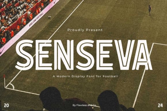 Senseva: A Dynamic Display Font for Modern Editorial Design