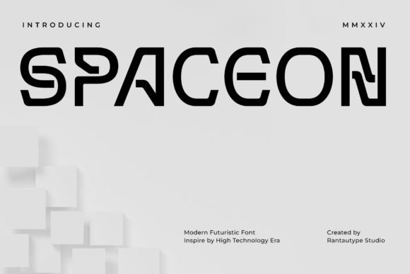 Spaceon Font Review: A Futuristic Display Type for Modern Design