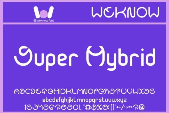 Super Hybrid Typeface for Modern Editorial Design