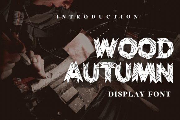 Wood Autumn: A Playful Display Font for Web Design